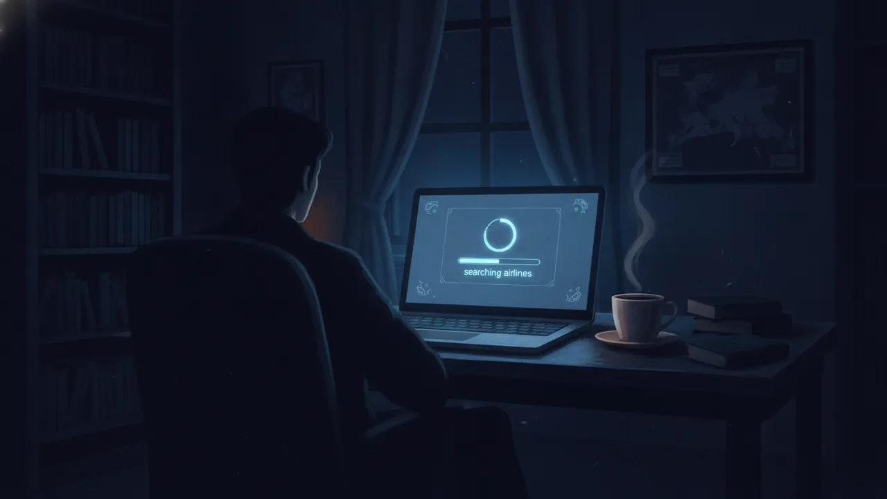 Ilustração do enigma A busca que demora