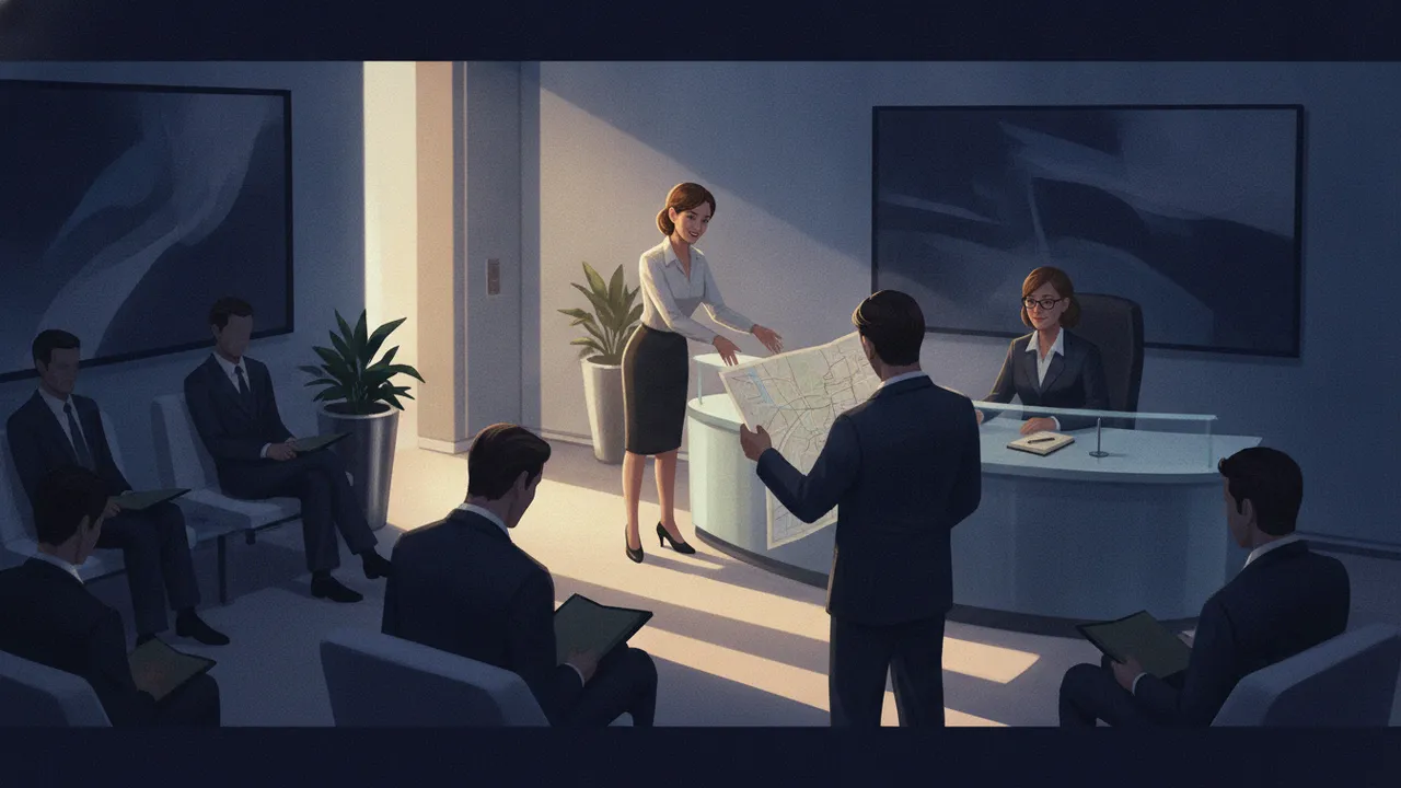 Ilustração do enigma A entrevista em silêncio